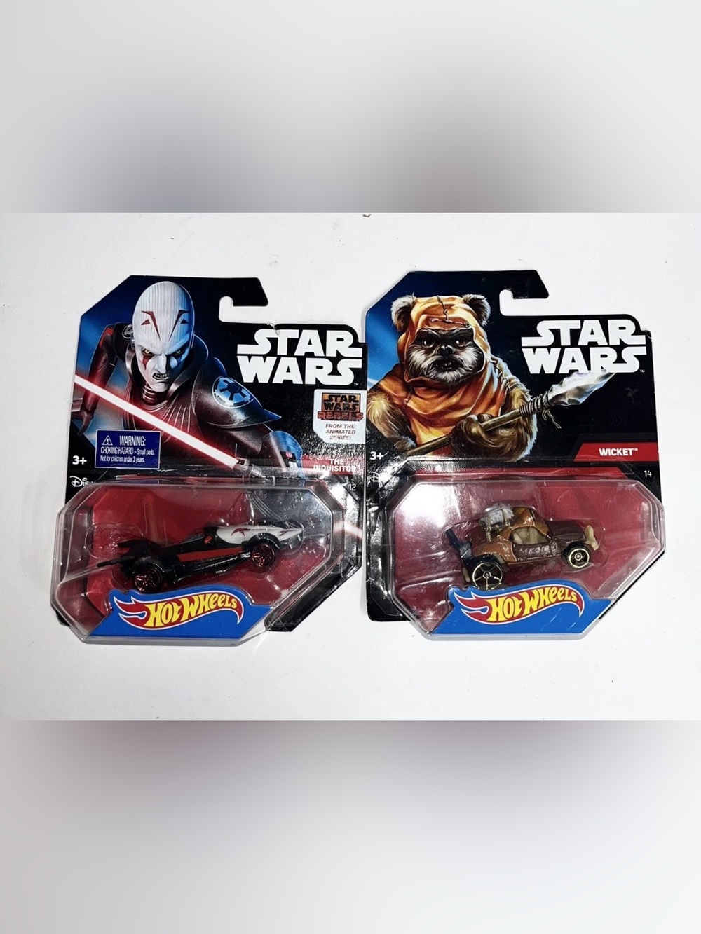 The Inquisitor & Ewoke Wicket Dune Buggy Star Wars Hot Wheels NEW‎ 2014
